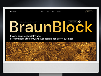 Flying | Design concepts for metal trading platform - Braunblock graphic design