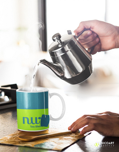 Tea Brand (NU) - Logo, Branding & Merchandising / Marca de Té brand branding graphic design logo merchandising