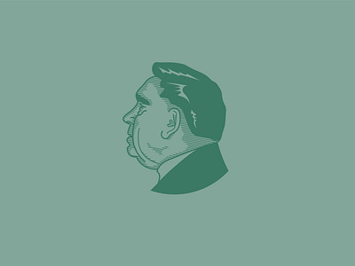 old man graphic design illustration logo