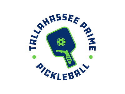 TPP (Tallahassee Prime Pickleball) Badge florida league logo pickleball sports