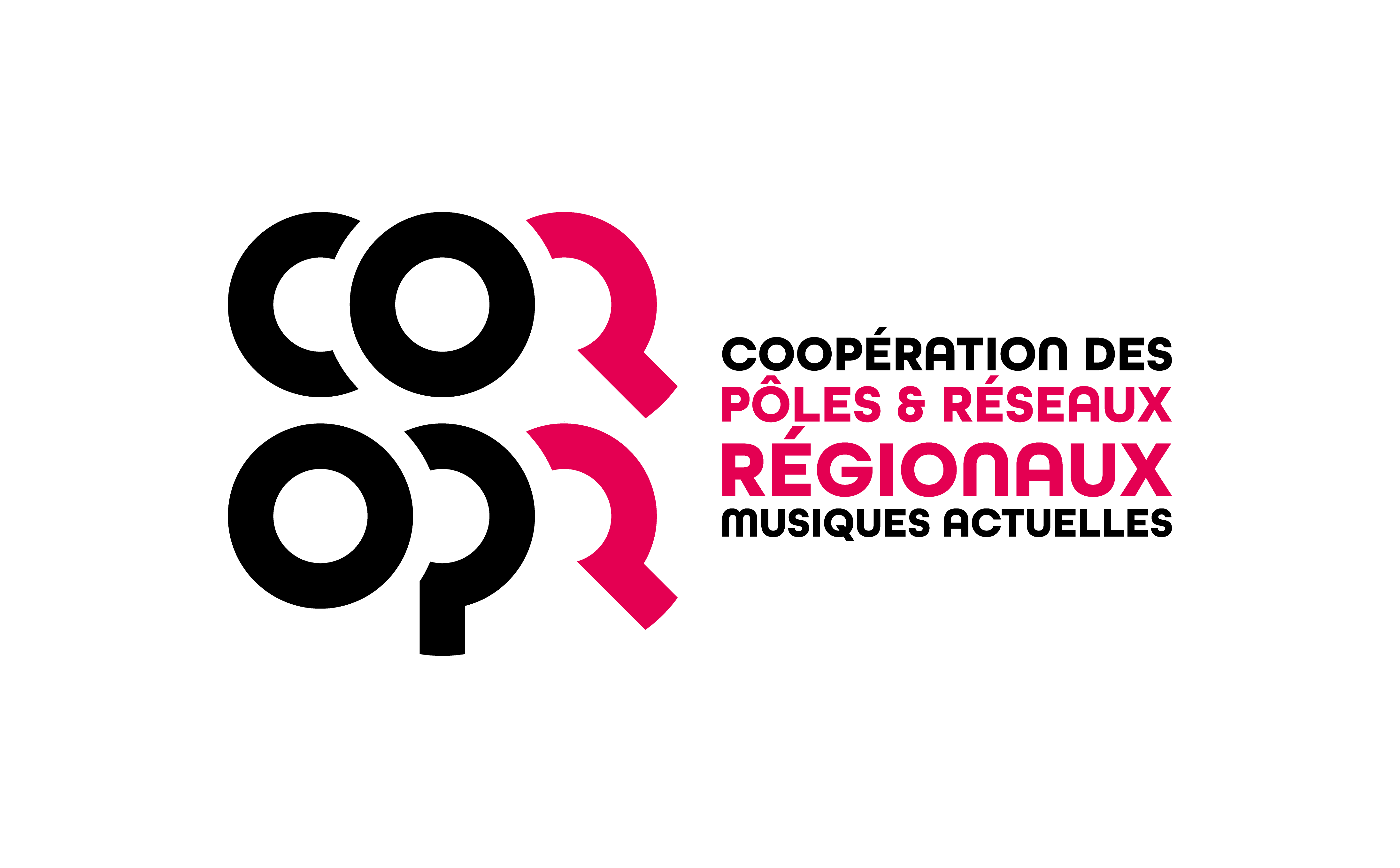 Logo - Coopération des Réseaux Régionaux Musiques Actuelles branding identity logo typography uiux website