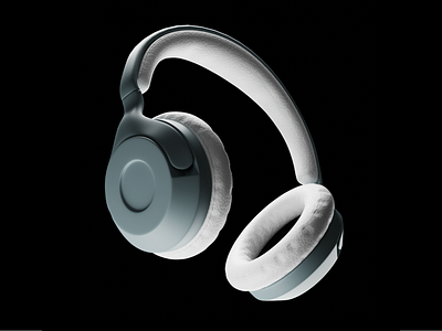 3D headphones - Product render 3d blender design headphones product design render visualization