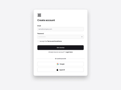 Daily UI - 001 Sign Up create account daily ui daily ui challenge dailyui sign up ui