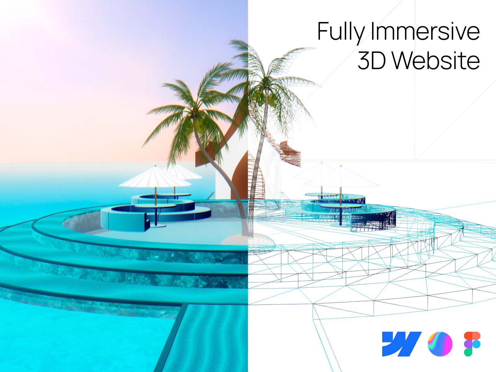 Lanoi Maldives — Thai Restaurant 3D Website 3d art direction branding design dubai figma hospitality immersive logo luxury maldives restaurant spline thai ui ux water web webflow website