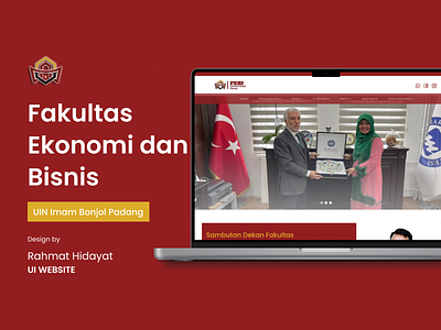 FEBI UIN IB Padang x Mediatama Web branding graphic design html newui ui uiux uiweb uix userexperience userinterface webdesain webdesign webschool website websitetrend webtrend