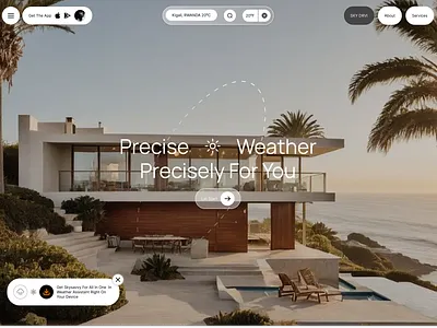 PRECISE WEATHER FOR YOU 3d branding graphic design logo motion graphics ui
