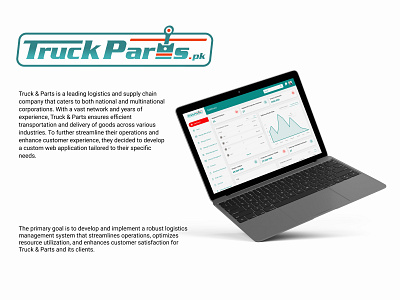 Truck & Parts | Logistics Web App branding dashboard dashboard ui design figma logistic ui ux web app web app ui web design web ui