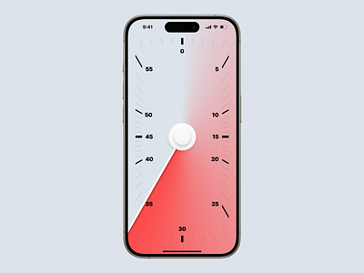 Timer App - Concept app concept design ios iphone timer ui