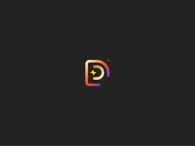 D - AI Logo ai app brand branding clean creative d illustration lettermark logo minimal new simple star tech trend trendy ui unused vector