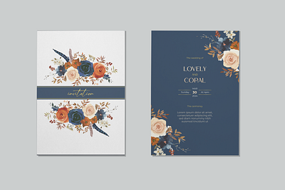 Beautiful wedding invitation card design design graphic design invitation invitation card print