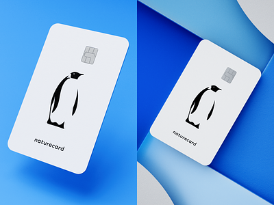NatureCard — Card Renders. 3D Illustration. 3d card credit card debit card design illustration modeling render