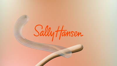 Sally Hansen Miracle Gel 3d animation branding design effecthouse motion graphics tiktok