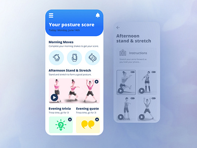 Wellness App app design health ios design ui ui design ux design wellness