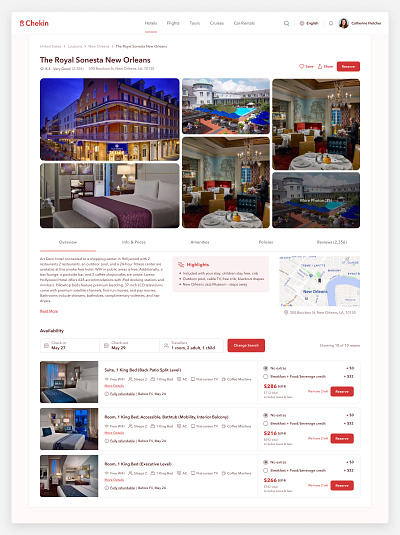 Daily UI - 067 Hotel Booking application daily ui design hotel booking ui