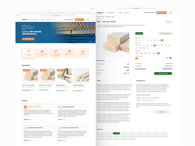 Webstore for B2B creative design figma ui uiux ux we webdesign wood