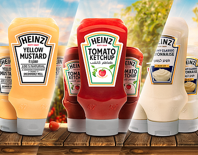 Unofficial Heinz Advertising Campaign ads advertising billboard advertising graphic design social media design