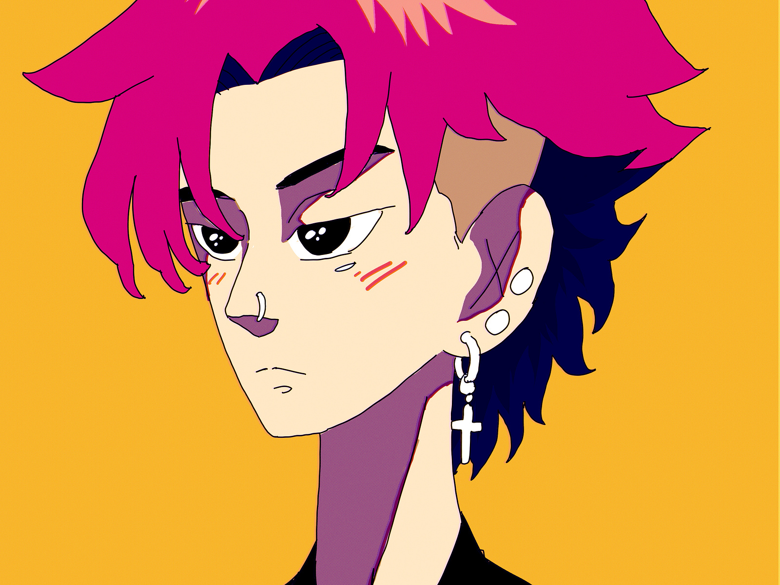 pink-hair-by-nguyen-tien-dung-on-dribbble