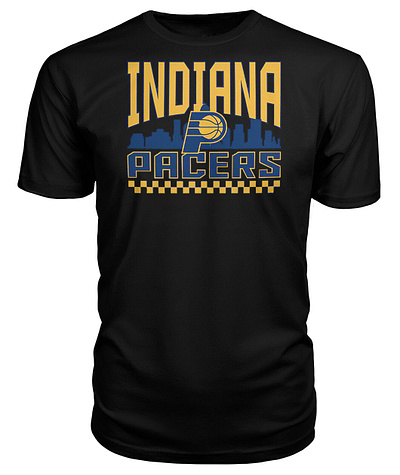 Indiana Pacers Sportiqe Comfy Super Soft Tri-Blend Shirt
