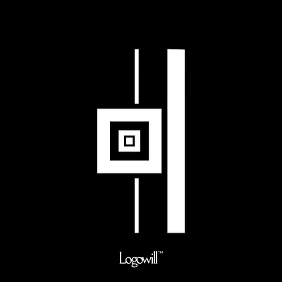 Abstract Square Logo branding design illustration logo vector