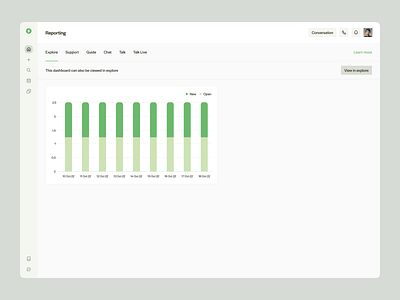 Reporting Page clean dashboard finance finance management financial fintech management tool minimal minimalism modern monthly reporting report reporting stat statistic transaction ui ux