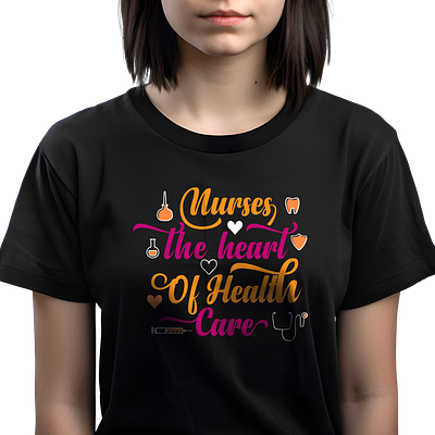 NURSE TYPOGRAPHY T-SHIRT DESIGN clothing