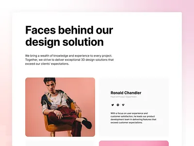 Team – Hedonism UI design ui ui kit ux web