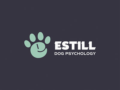 Estill Dog Psychology branding canine dog training dogs identity logo
