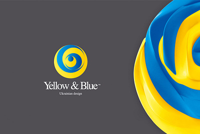 Yellow & Blue branding corporate identity graphic design identity guide logo design logotype