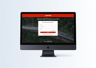 Redesign login Mapfre Seguros redesign ui ux