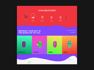 TicTac 3d design graphic design ui ux web web design