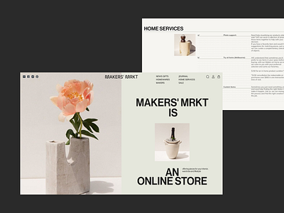 WebRedesign/Makersmrkt design ui ux web web design