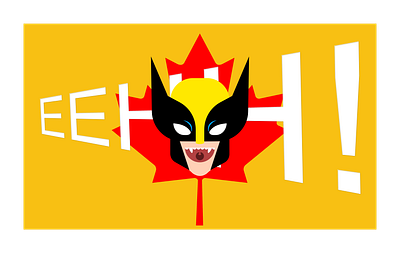 Cartoon Wolverine affinitydesigner character design graphic design illustration vector wolverine xmen