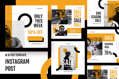 Instagram Ad branding graphic design