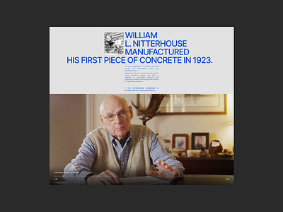 Corporate website/Nitterhouse Masonry corporate design ui ux web web design