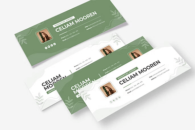 Sample Email Signature branding graphic design