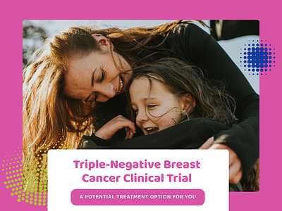 Breast Cancer Clinical Trial: Patient Enrollment Site branding design graphic design ui