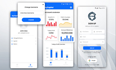 Finance mobile app - UI UX Design app design app desing ui finance app design finance app ui mobile app design mobile design ui design