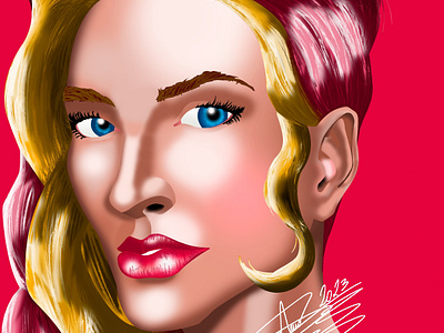 Susan artwork beauty illustration portrait woman