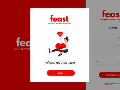 Feast Admin Panel - Food App Admin Panel Develop admin panal design app design food app admin design ui design web design