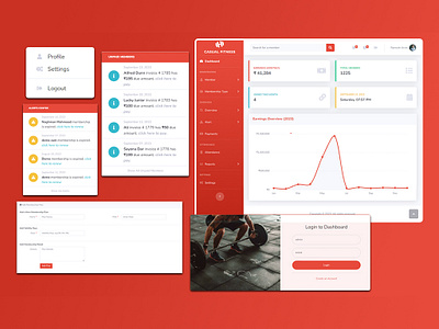 Fitness - Web App / Dashboard Design & Develop fitness app fitness app design fitness app develop fitness dashboar develop fitness dashboard fitness web app