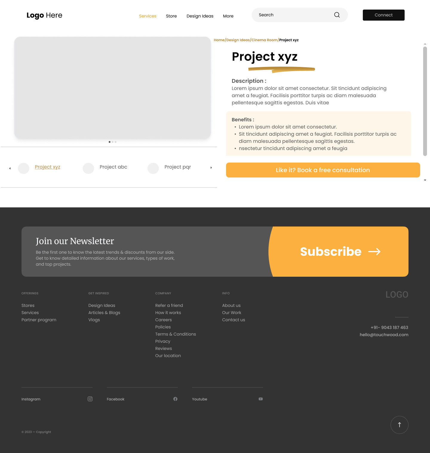 Touchwood Client Design