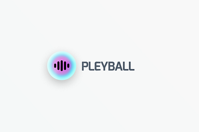 PLEYBALL - Electrifying Sound and Vibrant Design audiovisual branding graphic design logo ui