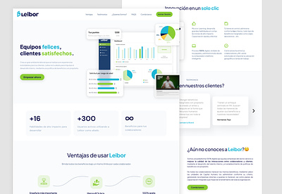 Leibor - Website Design branding design financial website graphics website landing page mobile app ui web design website