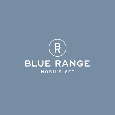 Logo Design | Blue Range Mobile Vet brand identity branding designer logo logo design marketing