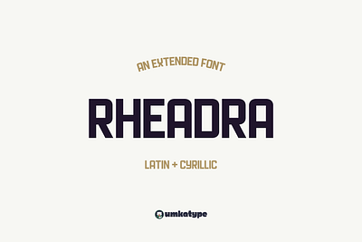 Rheadra - Modern Display Font classic font font design plain font sophisticated font type