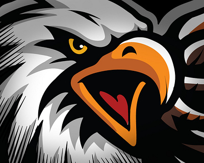 An Eagle's Majesty adobe art behance bird branding design digital illustration dribbble eagle graphic design illustration logo project ui