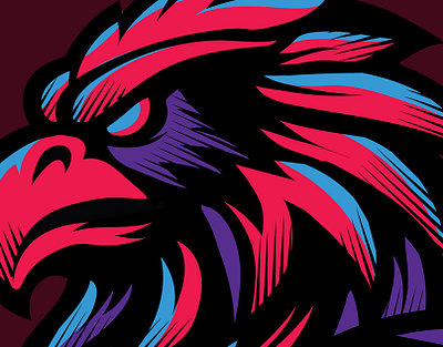Imposing Eagle: Symbol of Strength and Freedo 3d animation art bird branding design digital illustration graphic design illustration logo motion graphics project ui águia