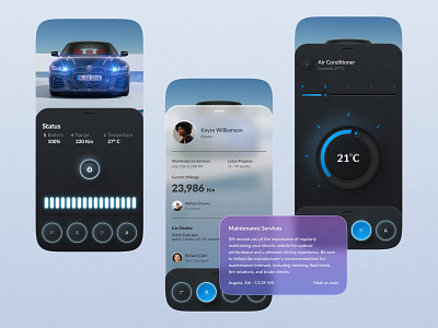 BMW i4 App Concept android app app design application bmw car car app electric car figma ios product design ui user experience ux
