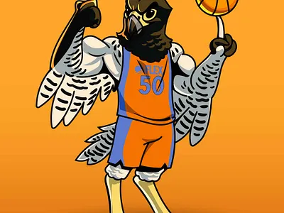 Flex the Falcon - Mascot Design character design digital art illustrator mascot mascot design