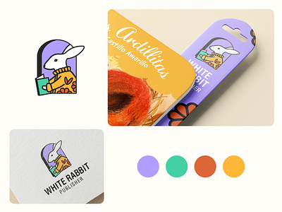 White Rabbit Publisher | Logo Design branding design graphic design illustration logo